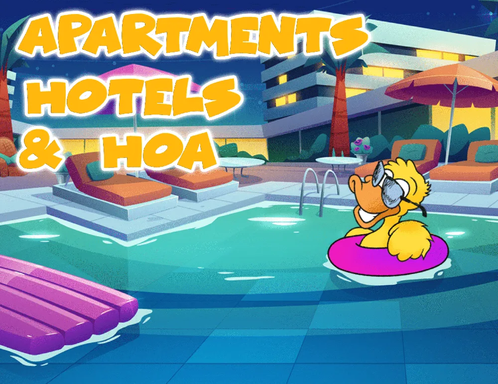Commercial pool service